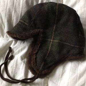 Vintage Jcrew Aviator hat, made in UK- New